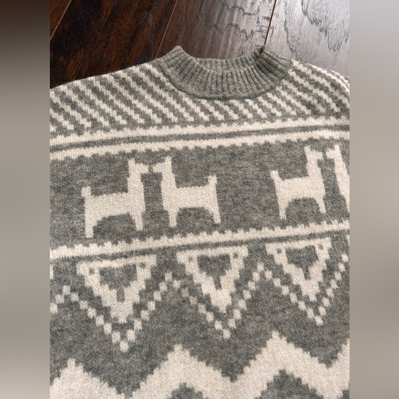 H&M Long Jacquard-knit Sweater - Picture 4 of 8